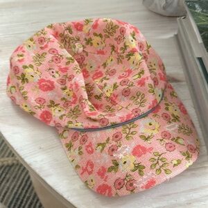 LoveShackFancy Canvas Baseball Cap RARE